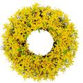 Forsythia Spring Door Wreath 24''