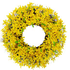 Forsythia Spring Door Wreath 24''